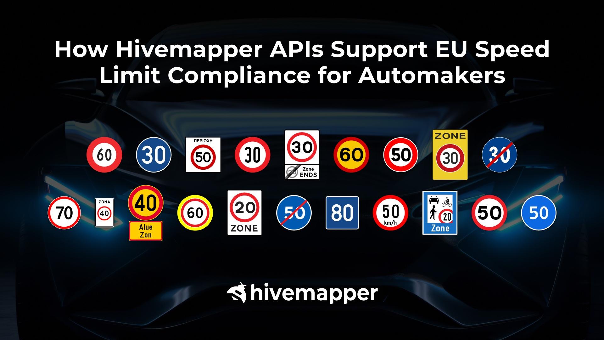 How Hivemapper APIs Support EU Speed Limit Compliance for Automakers